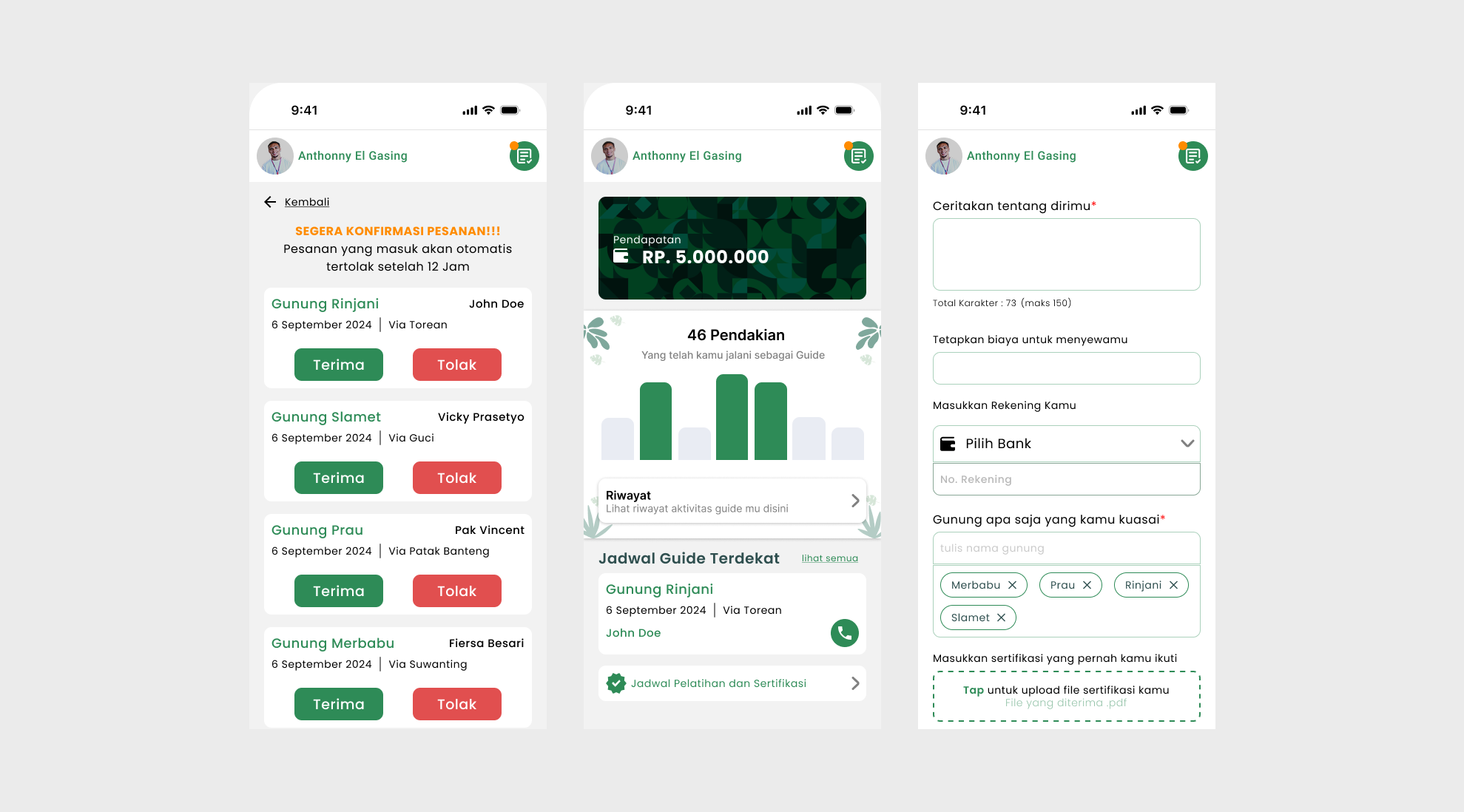 Mountify – Mountain Climbing App - 2